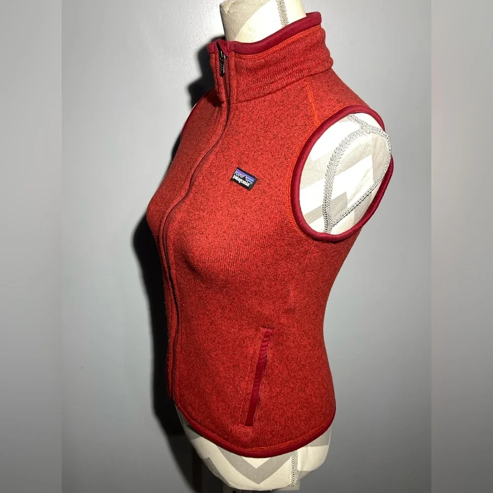 Patagonia Brick Red‎ Fleece Vest